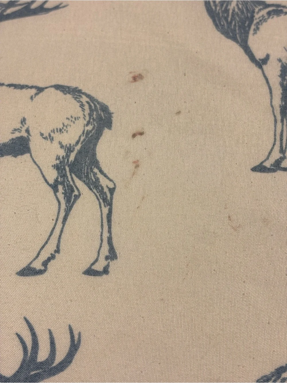 4 Pc Remington Sheet Set King Deer Elk Antler Hunting Cabin Lodge Lt Yellow Blue